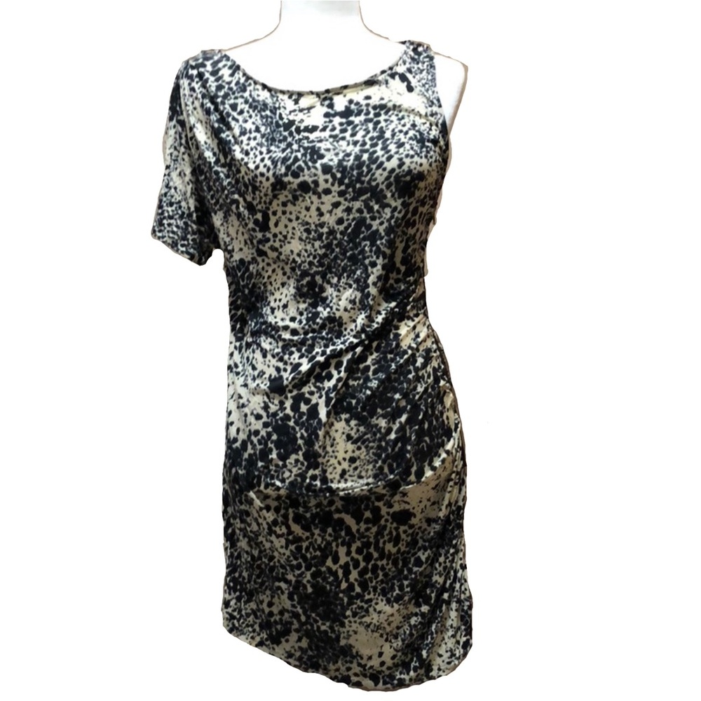 ASOS | Printed Zip Side Dress | 14